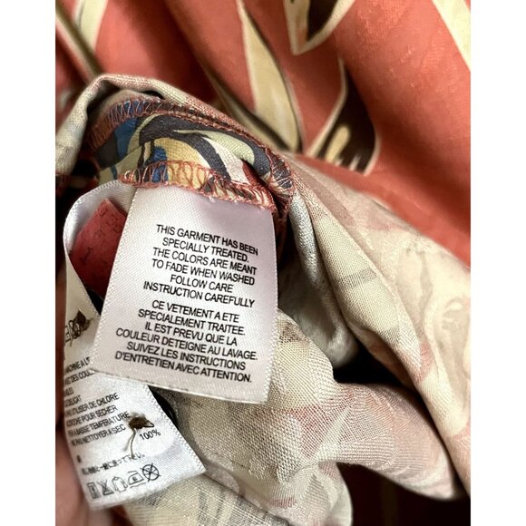 Tommy Bahama 100% Silk Men's Tropical Bird of Paradise Hawaiian Shirt XXL/TTG - Picture 8 of 12